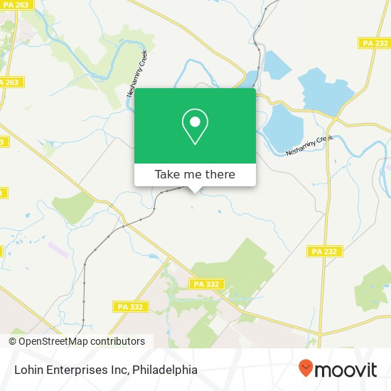 Lohin Enterprises Inc map