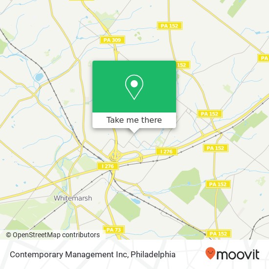 Mapa de Contemporary Management Inc
