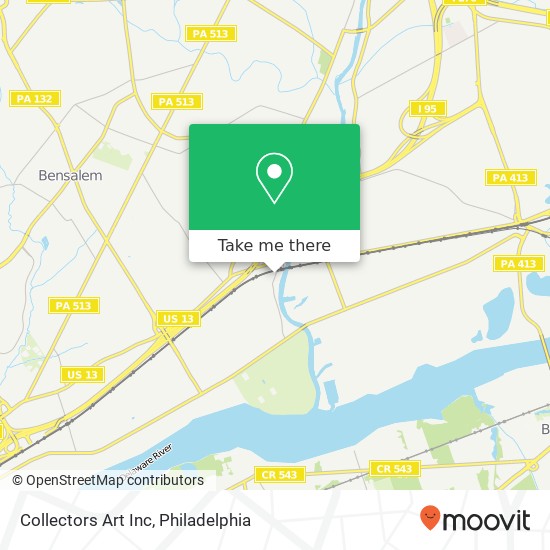 Mapa de Collectors Art Inc
