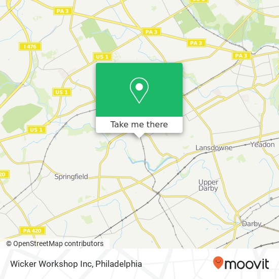 Wicker Workshop Inc map