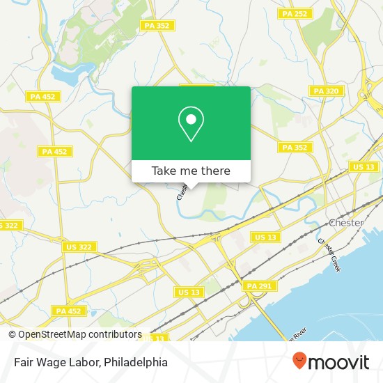 Mapa de Fair Wage Labor
