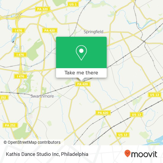 Kathis Dance Studio Inc map