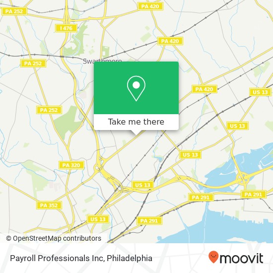 Mapa de Payroll Professionals Inc