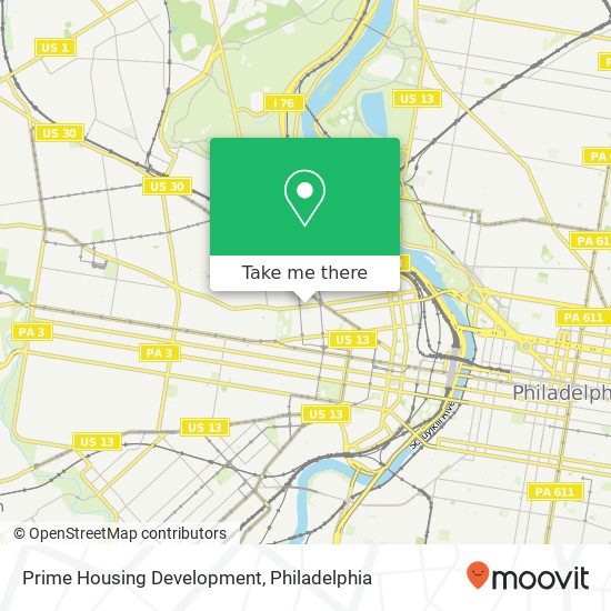 Prime Housing Development map