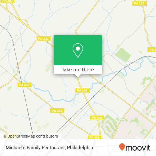 Mapa de Michael's Family Restaurant