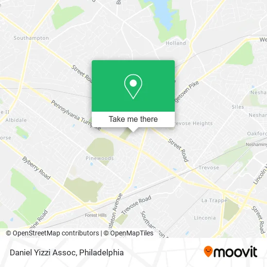 Daniel Yizzi Assoc map