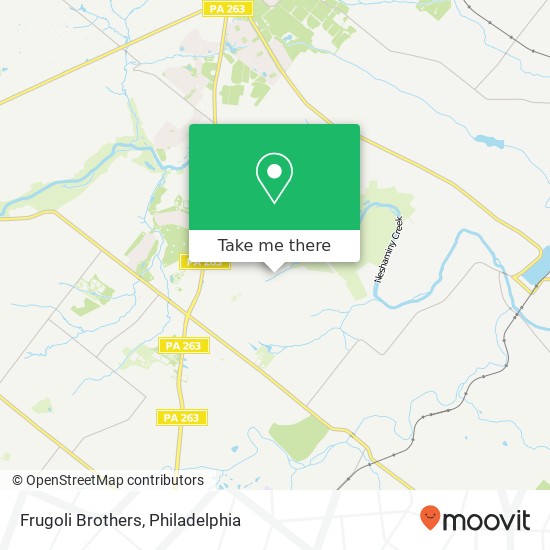 Frugoli Brothers map