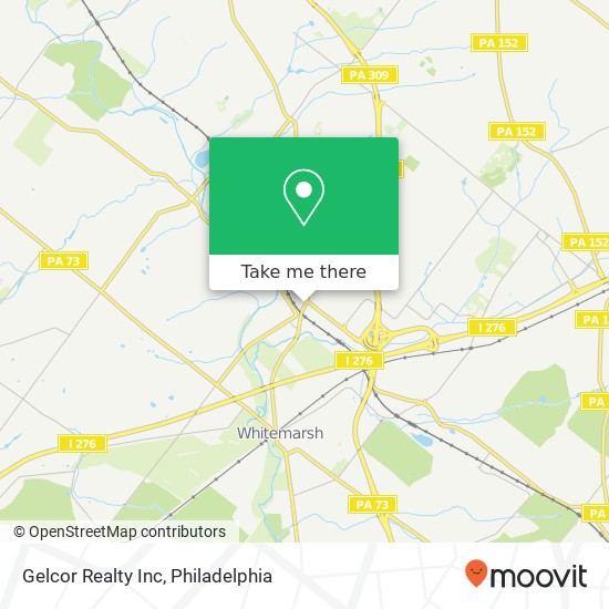 Gelcor Realty Inc map