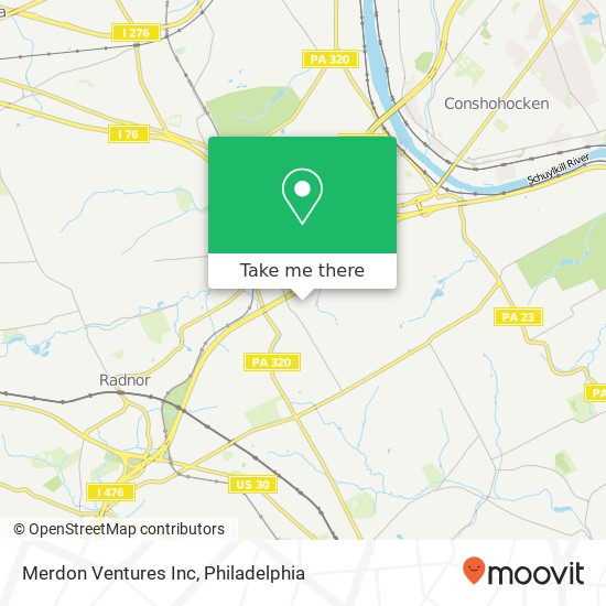 Mapa de Merdon Ventures Inc