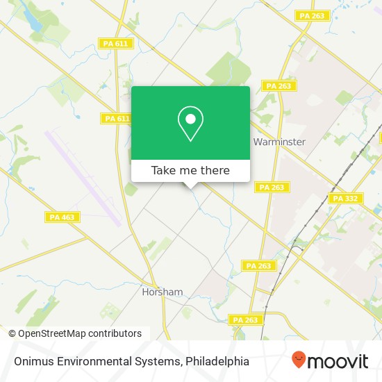 Onimus Environmental Systems map