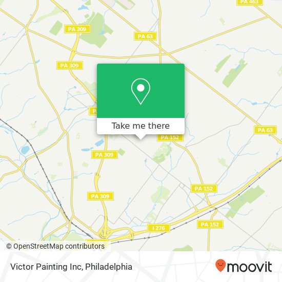Mapa de Victor Painting Inc
