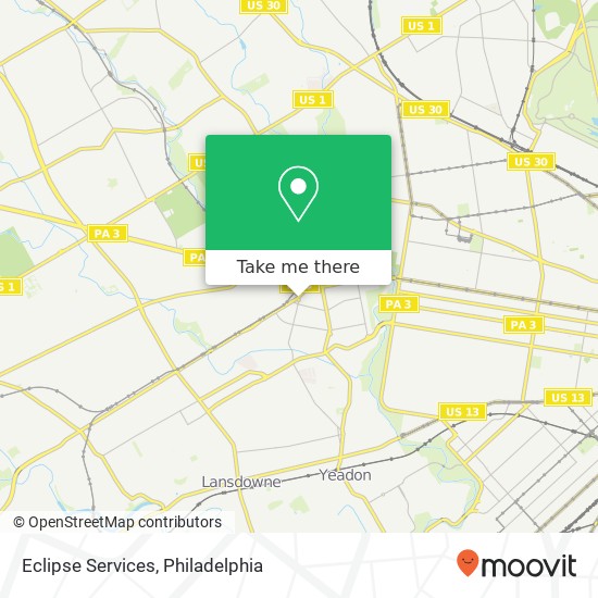 Mapa de Eclipse Services