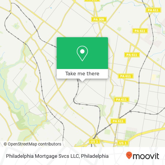 Mapa de Philadelphia Mortgage Svcs LLC