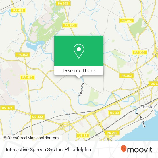 Interactive Speech Svc Inc map