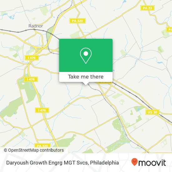 Mapa de Daryoush Growth Engrg MGT Svcs