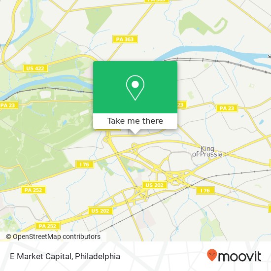 E Market Capital map