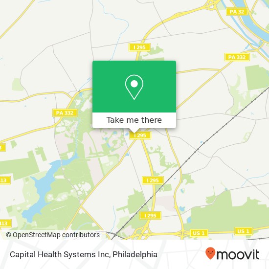 Mapa de Capital Health Systems Inc