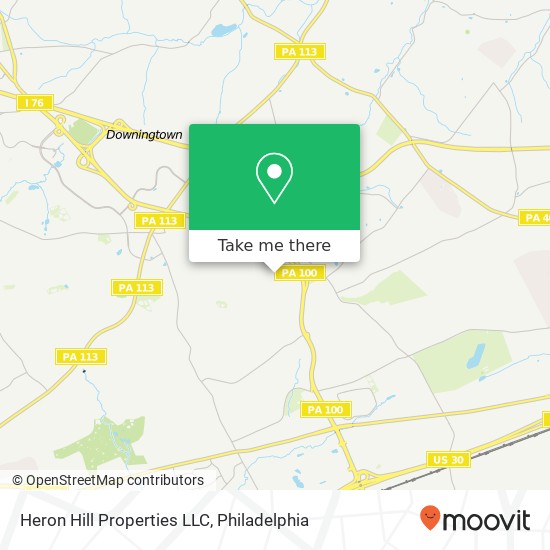 Heron Hill Properties LLC map