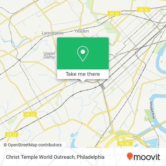 Christ Temple World Outreach map