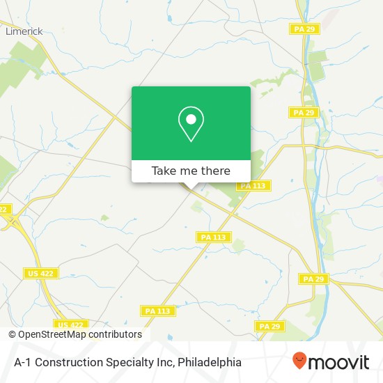 A-1 Construction Specialty Inc map