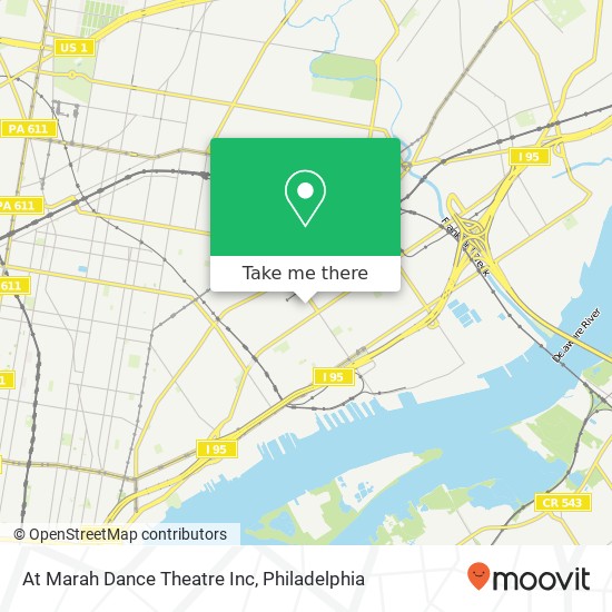 Mapa de At Marah Dance Theatre Inc