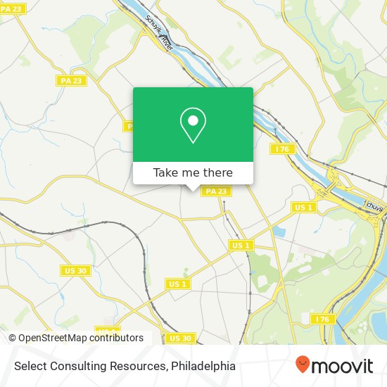 Mapa de Select Consulting Resources