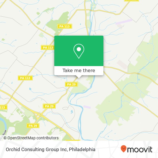 Orchid Consulting Group Inc map