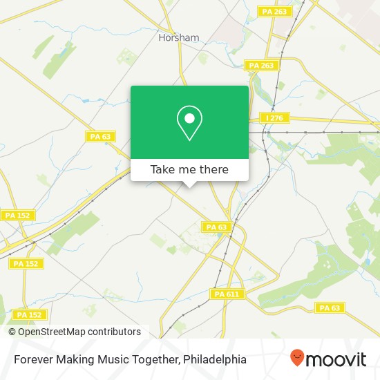 Mapa de Forever Making Music Together