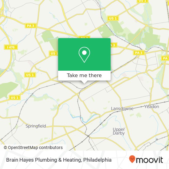 Mapa de Brain Hayes Plumbing & Heating