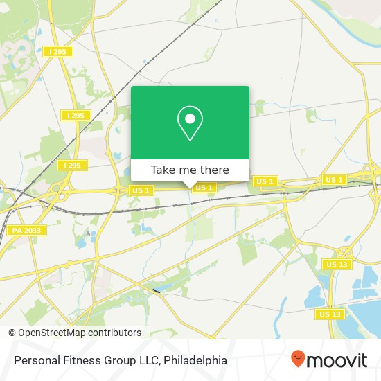 Personal Fitness Group LLC map