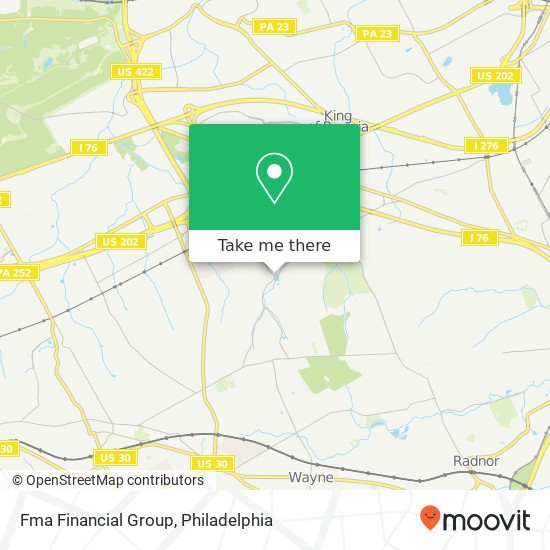 Mapa de Fma Financial Group
