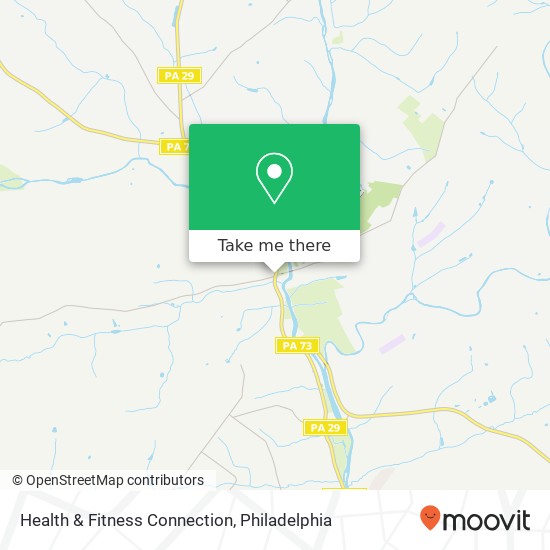 Mapa de Health & Fitness Connection