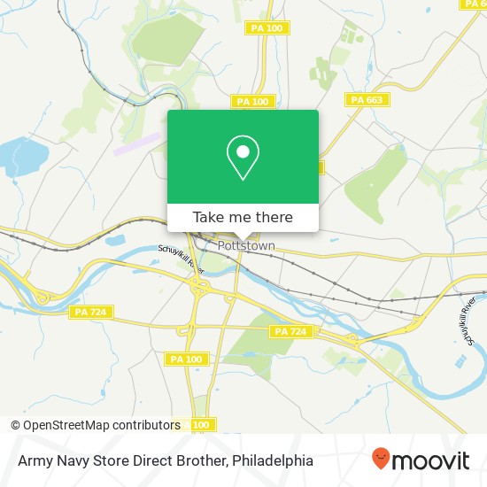 Army Navy Store Direct Brother map