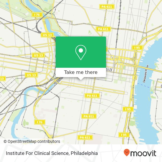 Institute For Clinical Science map