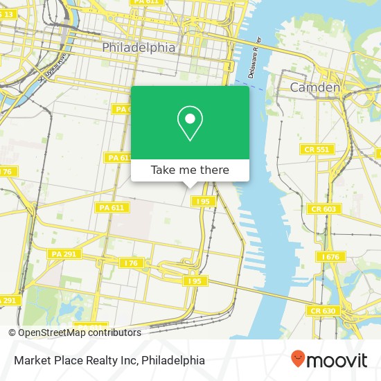 Mapa de Market Place Realty Inc