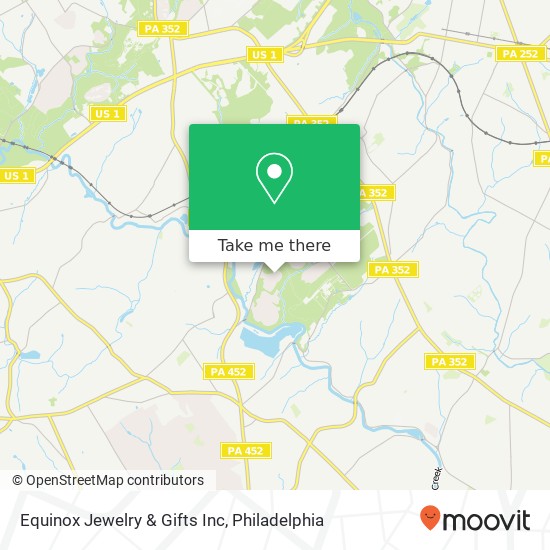 Equinox Jewelry & Gifts Inc map