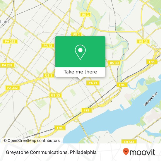 Mapa de Greystone Communications
