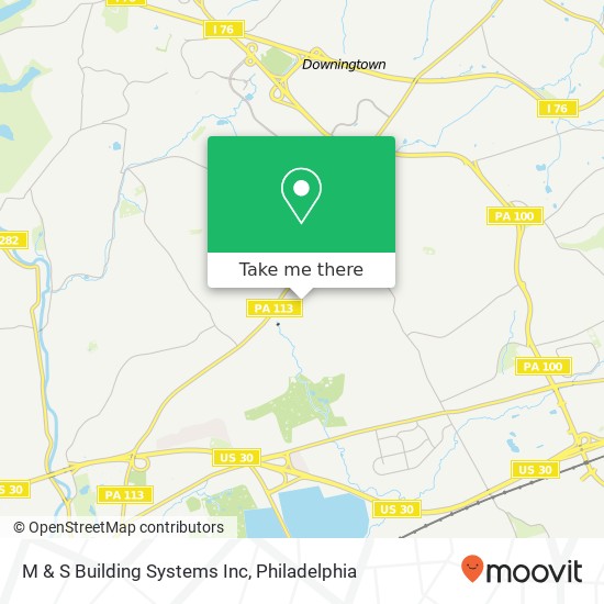 M & S Building Systems Inc map