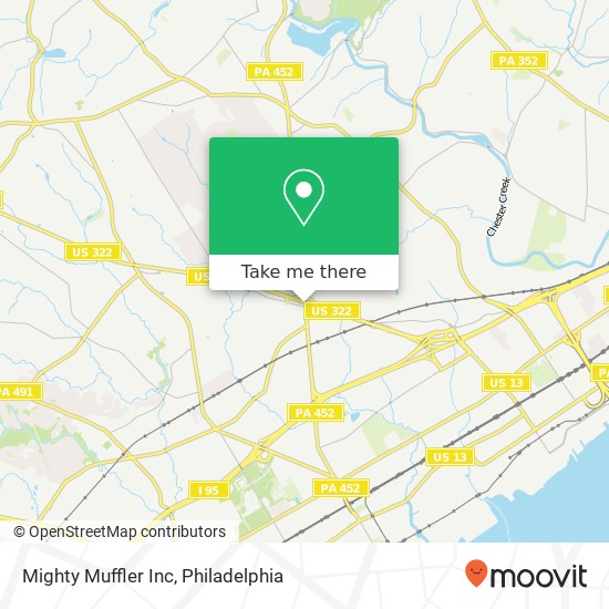 Mapa de Mighty Muffler Inc