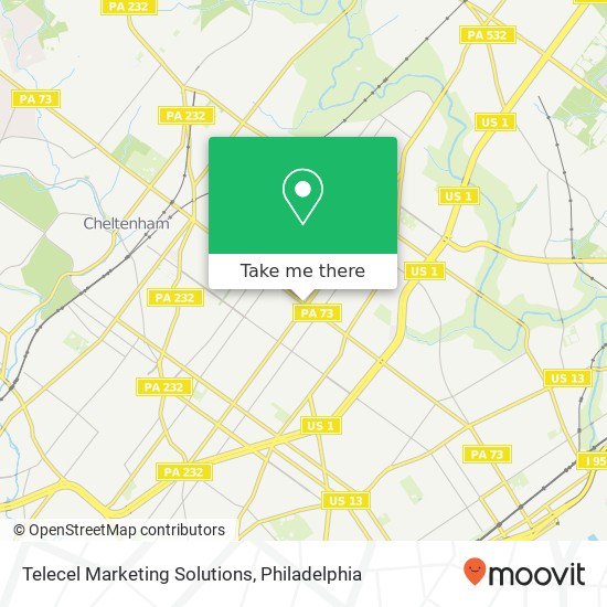 Telecel Marketing Solutions map
