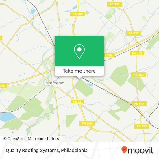 Mapa de Quality Roofing Systems