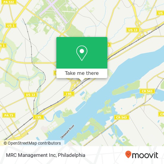 MRC Management Inc map