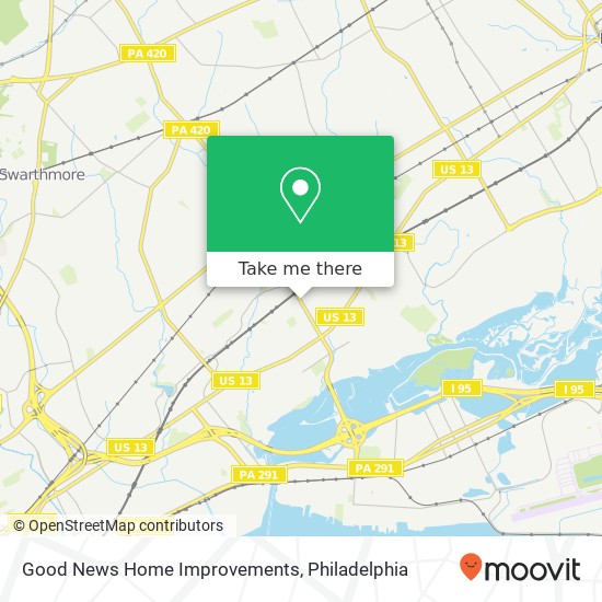 Good News Home Improvements map