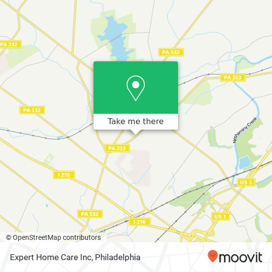 Mapa de Expert Home Care Inc