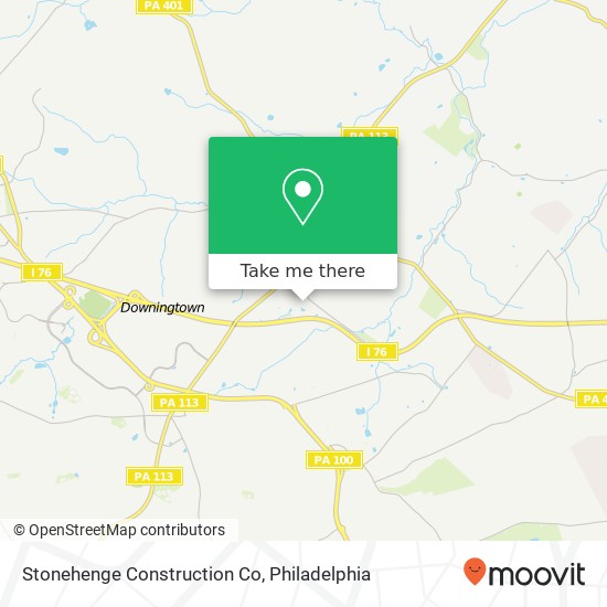 Mapa de Stonehenge Construction Co