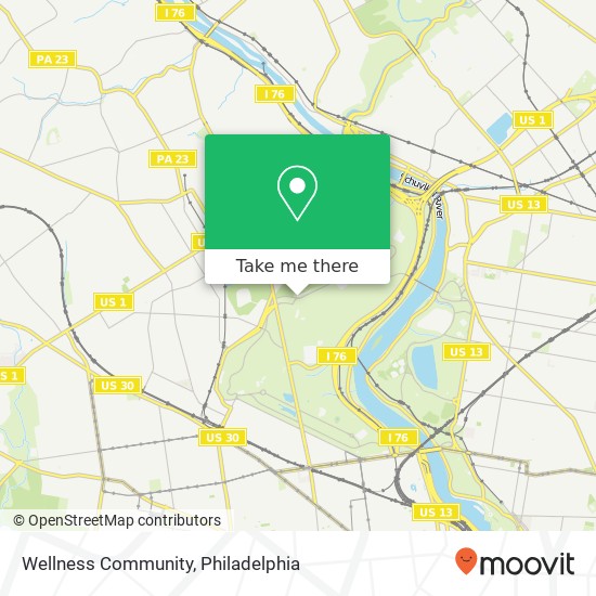 Wellness Community map