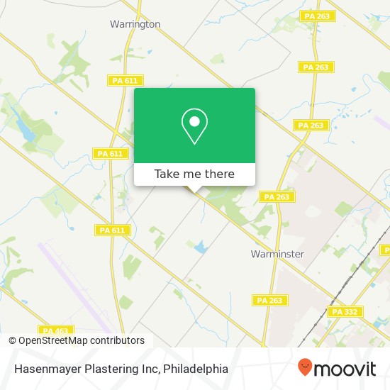 Hasenmayer Plastering Inc map