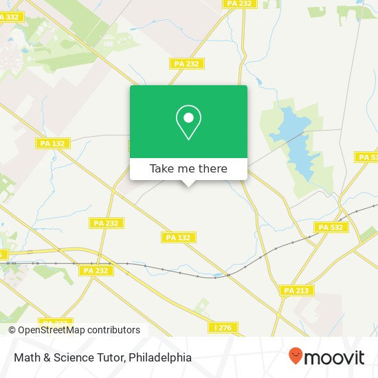 Math & Science Tutor map