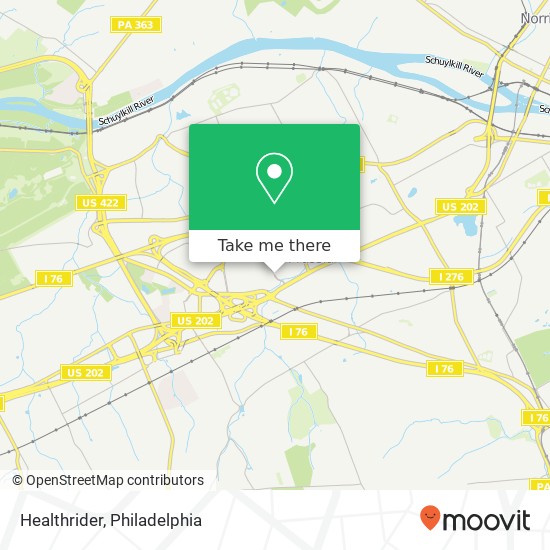 Healthrider map