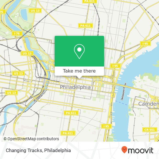 Changing Tracks map